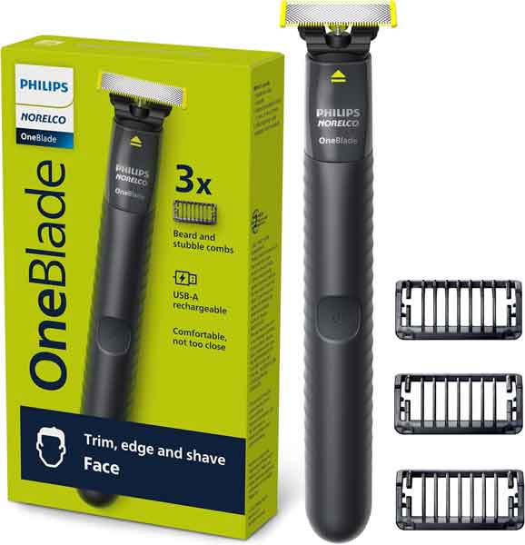 وان-بلید-فیلیپس-مدل-Original-Face-Powered-Electric-Shaver-and-Trimmer-QP142470-100-Waterproof-So-You-Can-Use-in-Or-Out-of-The-Shower-with-Or-Without-Shaving-6.jpg